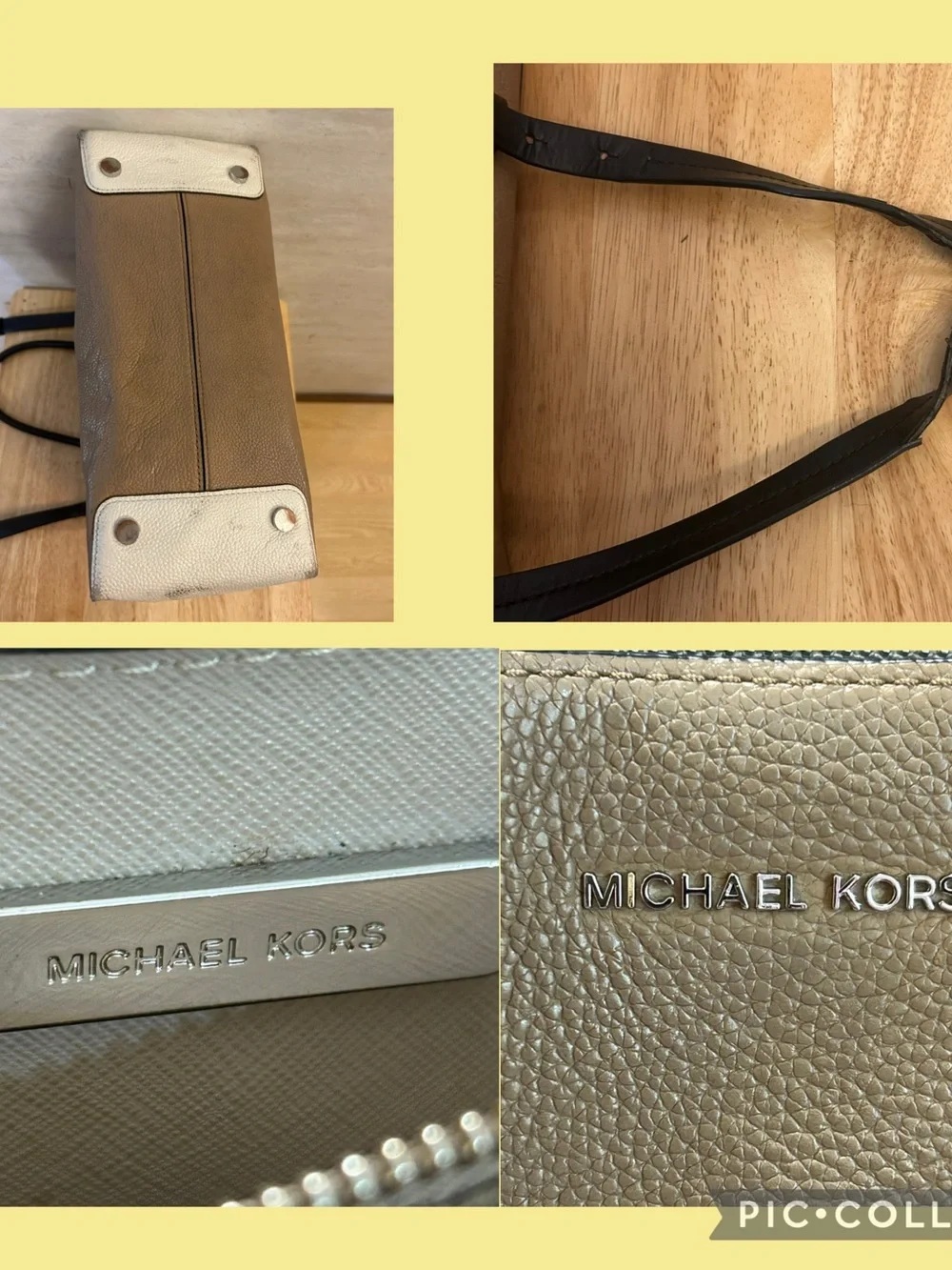 Michael Kors Mercer Large Convertible Leather Tote Bag